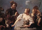 PIAZZETTA, Giovanni Battista Rebecca at the Well sg oil painting on canvas